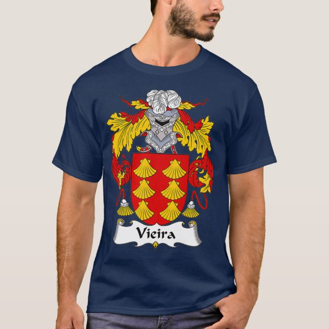 Camiseta Escudo de armas de Vieira (Anverso)