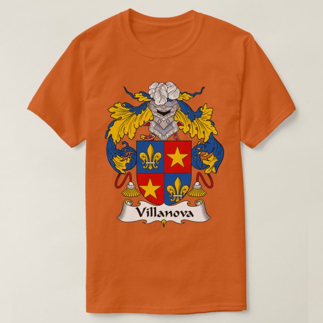 Camiseta Escudo de armas de Villanova (Diseño del anverso)