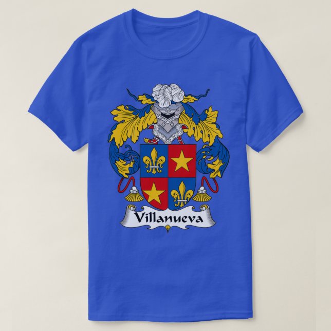 Camiseta Escudo de armas de Villanueva (Diseño del anverso)