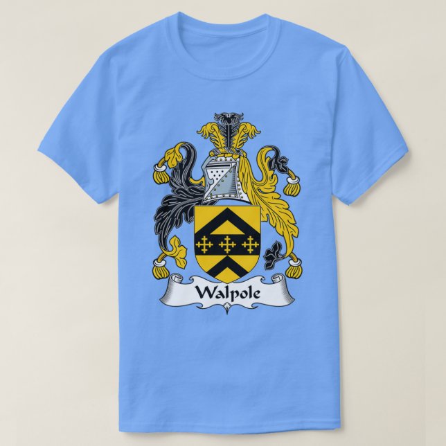 Camiseta Escudo de armas de Walpole (Diseño del anverso)