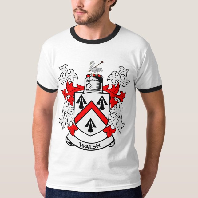 Camiseta Escudo de armas de WALSH (Anverso)