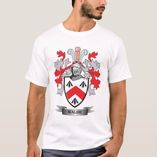 Camiseta Escudo de armas de Walsh (Anverso)