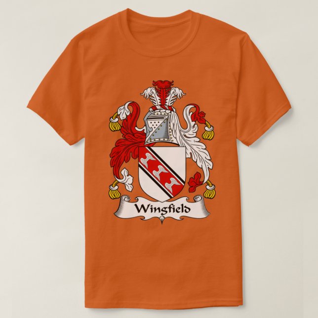 Camiseta Escudo de armas de Wingfield (Diseño del anverso)
