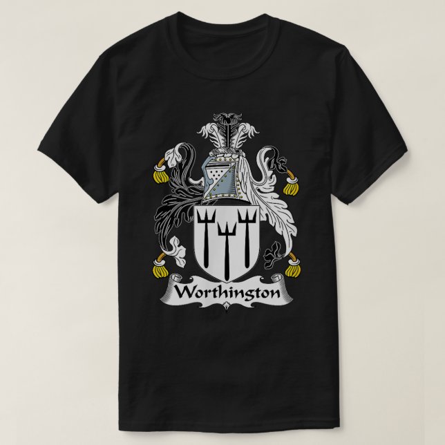 Camiseta Escudo de armas de Worthington Crest  (Diseño del anverso)