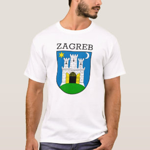 Camiseta Escudo de armas de Zagreb