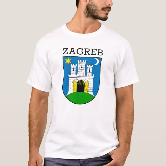 Camiseta Escudo de armas de Zagreb (Anverso)