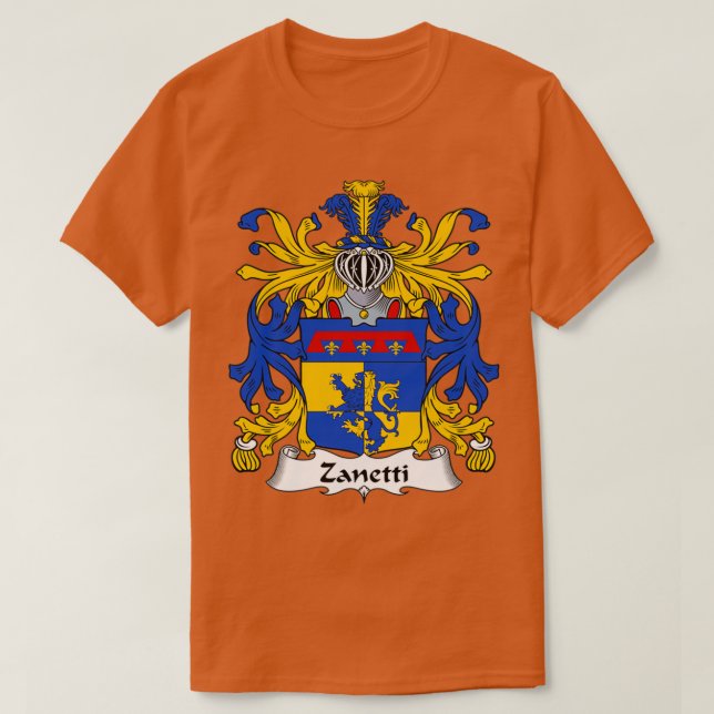 Camiseta Escudo de armas de Zanetti (Diseño del anverso)