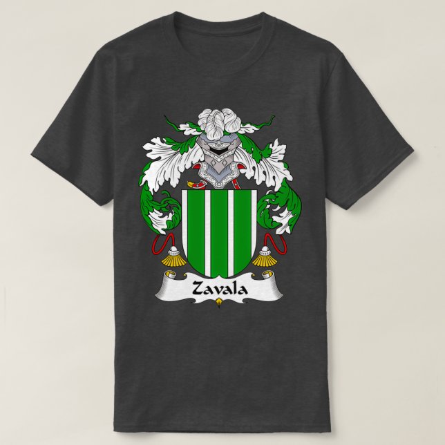 Camiseta Escudo de armas de Zavala (Diseño del anverso)