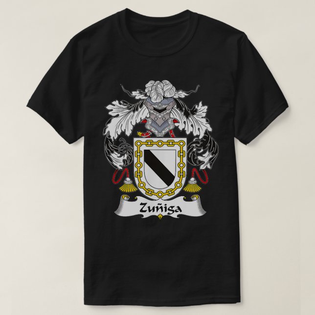 Camiseta Escudo de armas de Zuniga  (Diseño del anverso)