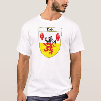 Camiseta Escudo de armas del Daly/escudo de la familia