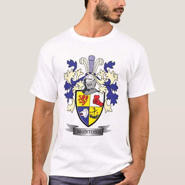 Camiseta Escudo de armas del escudo de la familia de (Anverso)