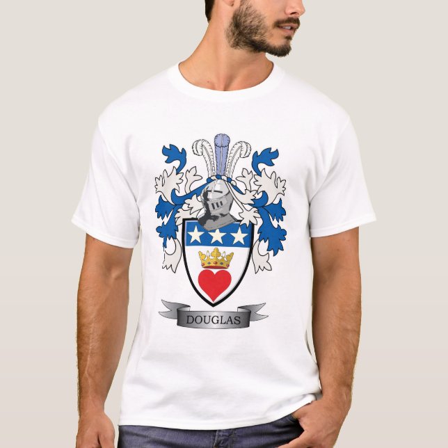 Camiseta Escudo de armas del escudo de la familia de (Anverso)