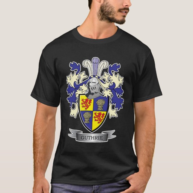 Camiseta Escudo de armas del escudo de la familia de (Anverso)
