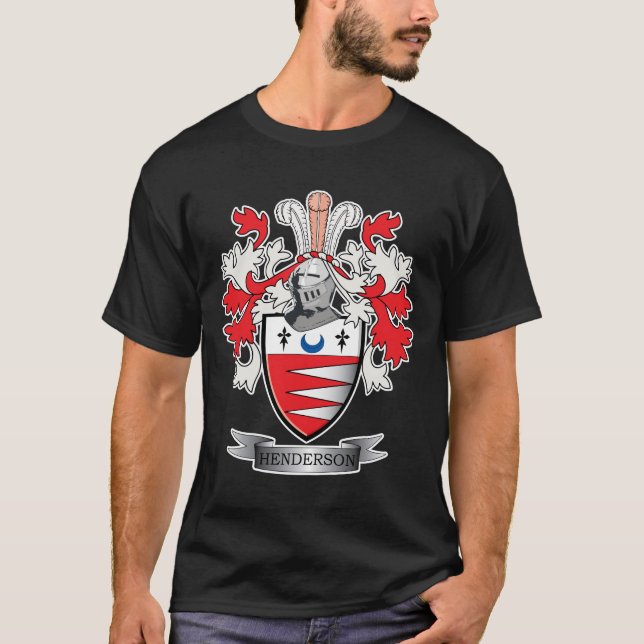 Camiseta Escudo de armas del escudo de la familia de (Anverso)