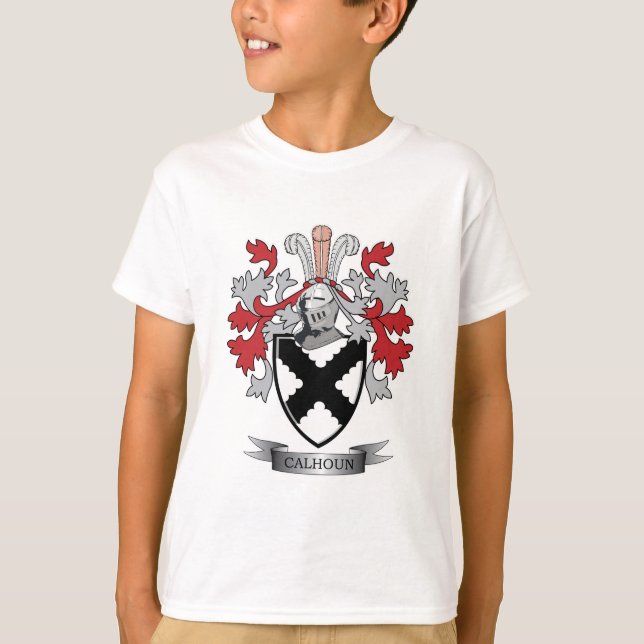 Camiseta Escudo de armas del escudo de la familia de (Anverso)