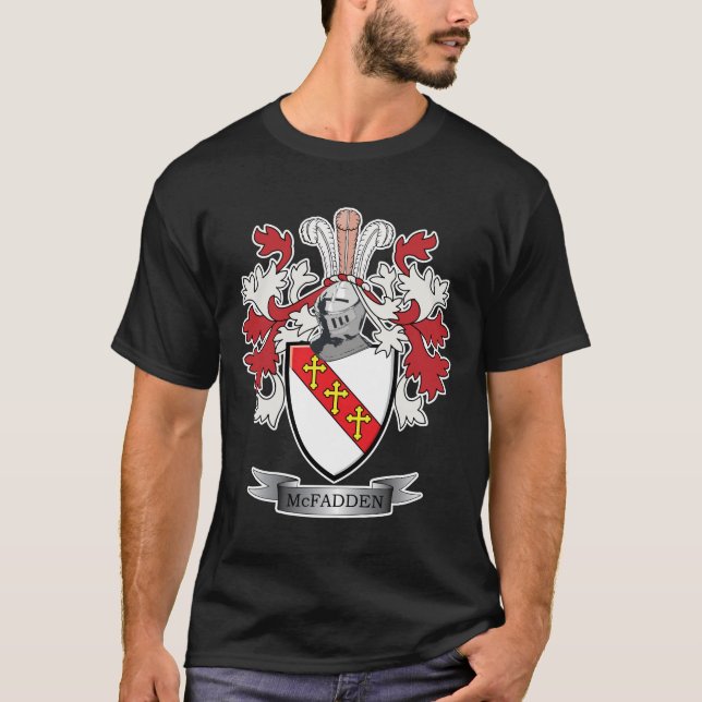 Camiseta Escudo de armas del escudo de la familia de (Anverso)