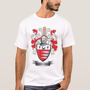 Camiseta Escudo de armas del escudo de la familia de