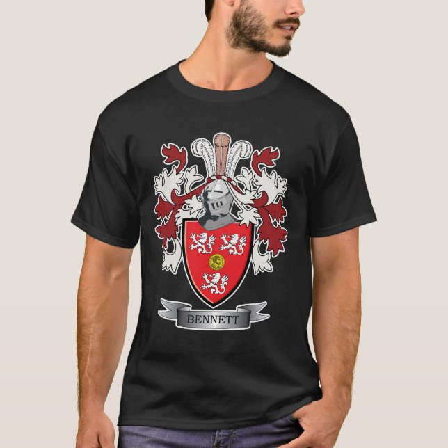 Camiseta Escudo de armas del escudo de la familia de (Anverso)