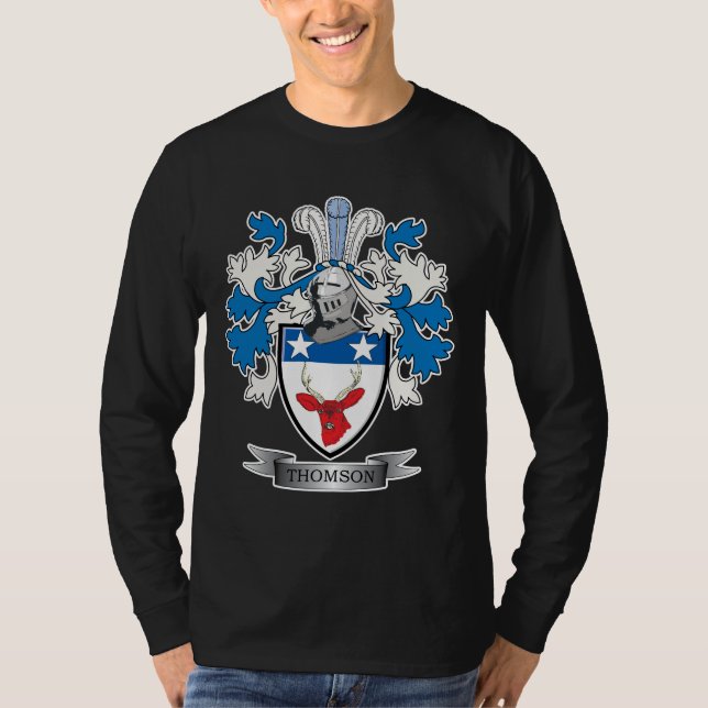 Camiseta Escudo de armas del escudo de la familia de (Anverso)