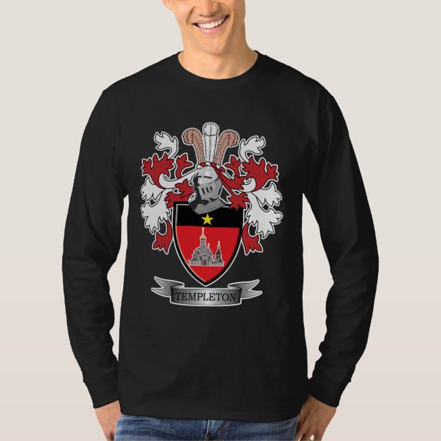 Camiseta Escudo de armas del escudo de la familia de (Anverso)