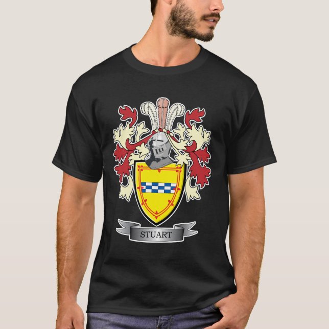 Camiseta Escudo de armas del escudo de la familia de (Anverso)