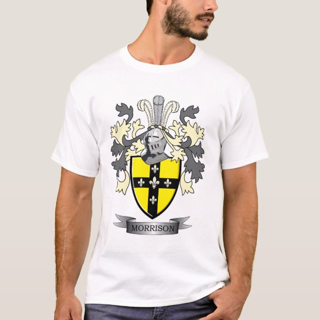 Camiseta Escudo de armas del escudo de la familia de (Anverso)
