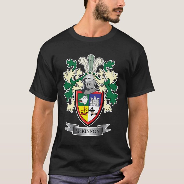 Camiseta Escudo de armas del escudo de la familia de (Anverso)