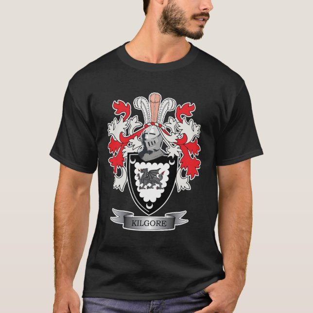 Camiseta Escudo de armas del escudo de la familia de (Anverso)