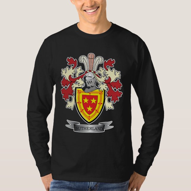 Camiseta Escudo de armas del escudo de la familia de (Anverso)