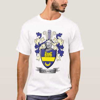 Camiseta Escudo de armas del escudo de la familia de Clark