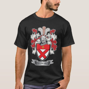 Camiseta Escudo de armas del escudo de la familia de Cowan
