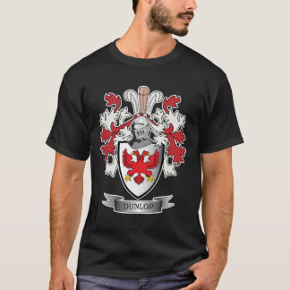 Camiseta Escudo de armas del escudo de la familia de Dunlop