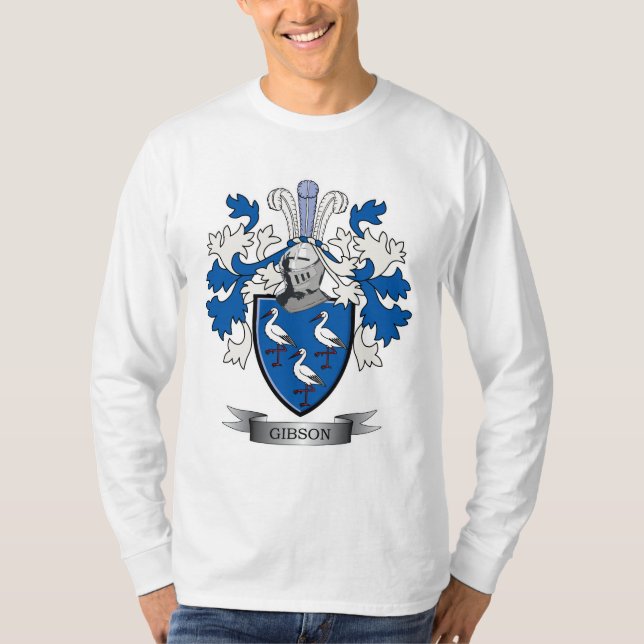 Camiseta Escudo de armas del escudo de la familia de Gibson (Anverso)