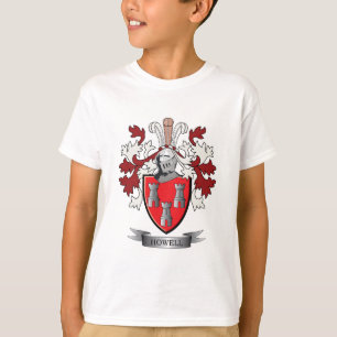 Camiseta Escudo de armas del escudo de la familia de Howell