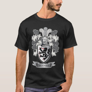 Camiseta Escudo de armas del escudo de la familia de Hughes
