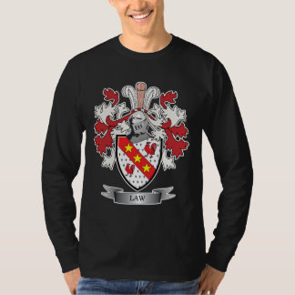 Camiseta Escudo de armas del escudo de la familia de la ley