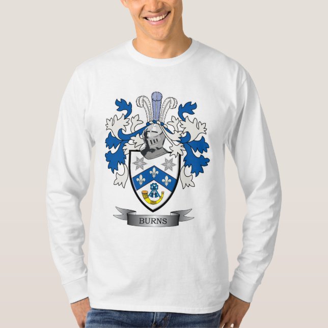 Camiseta Escudo de armas del escudo de la familia de las (Anverso)