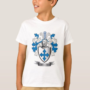 Camiseta Escudo de armas del escudo de la familia de Miller