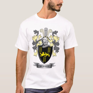 Camiseta Escudo de armas del escudo de la familia de Morris