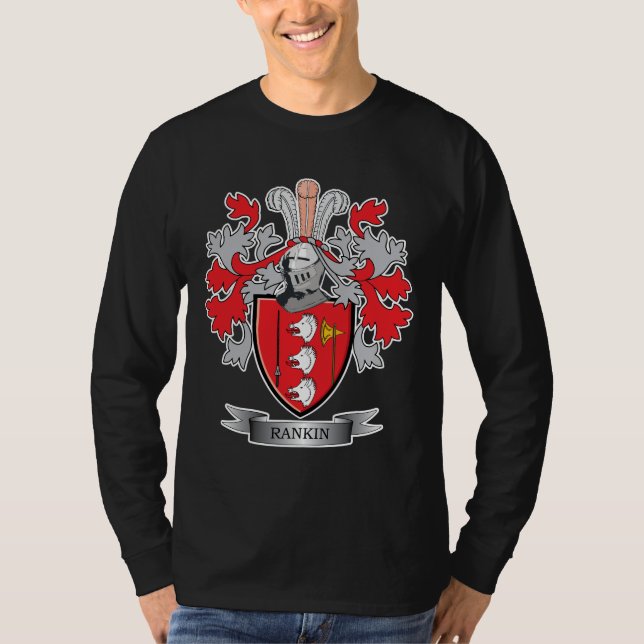 Camiseta Escudo de armas del escudo de la familia de Rankin (Anverso)