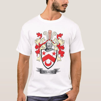 Camiseta Escudo de armas del escudo de la familia de Wilson