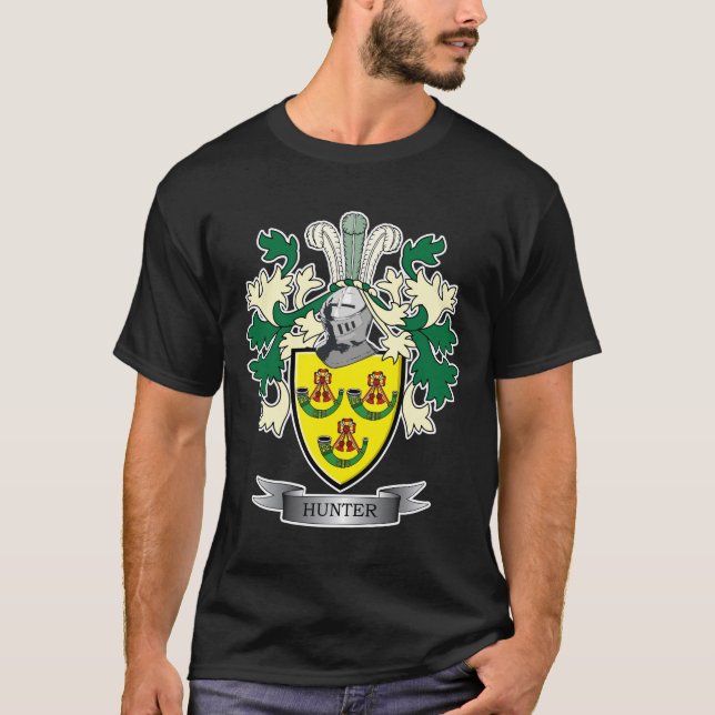 Camiseta Escudo de armas del escudo de la familia del (Anverso)