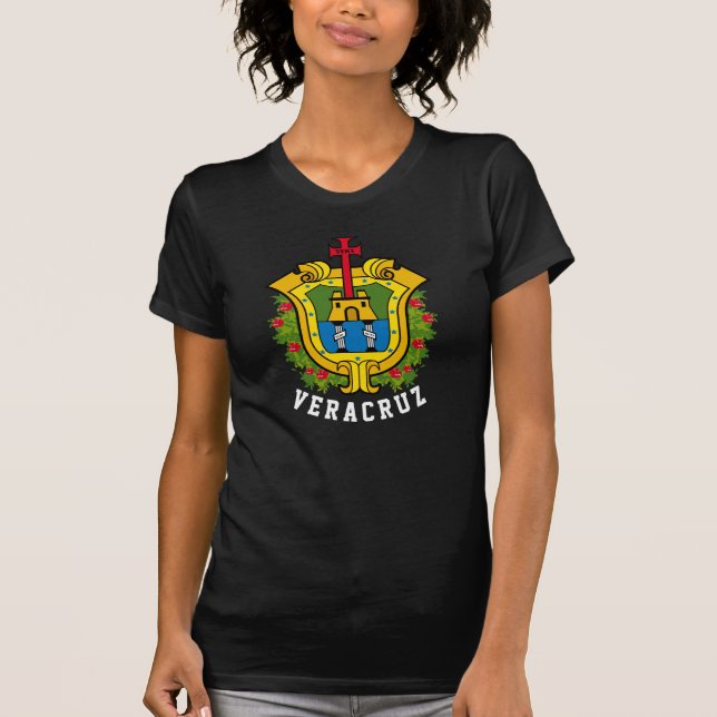 Camiseta Escudo de armas del estado de Veracruz (México) (Anverso)