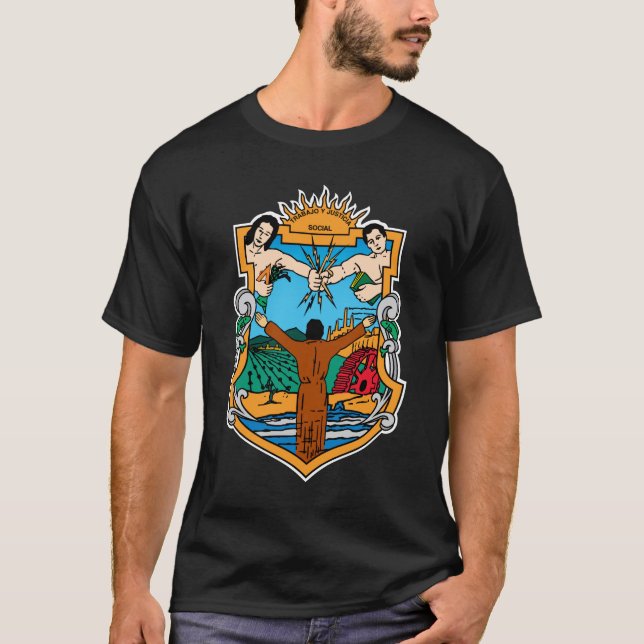 Camiseta Escudo de armas del funcionario de Baja California (Anverso)