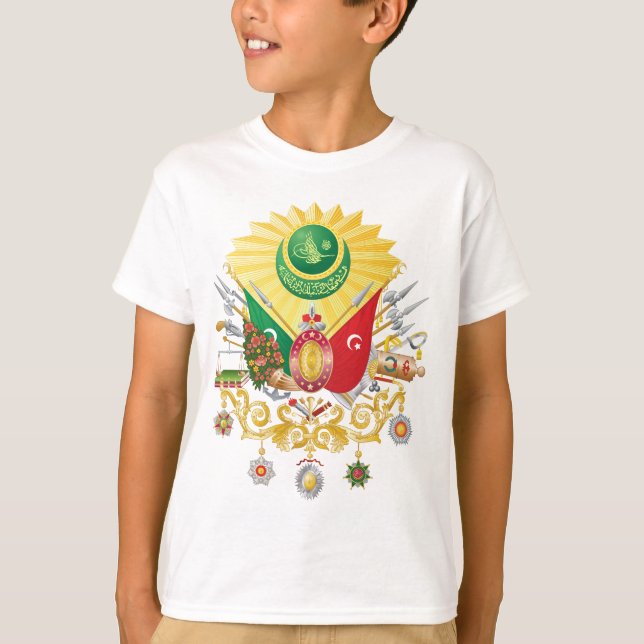 Camiseta Escudo de armas del imperio otomano (Anverso)