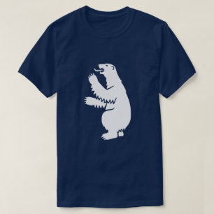 Camiseta Escudo de Armas del Oso Polar de Groenlandia