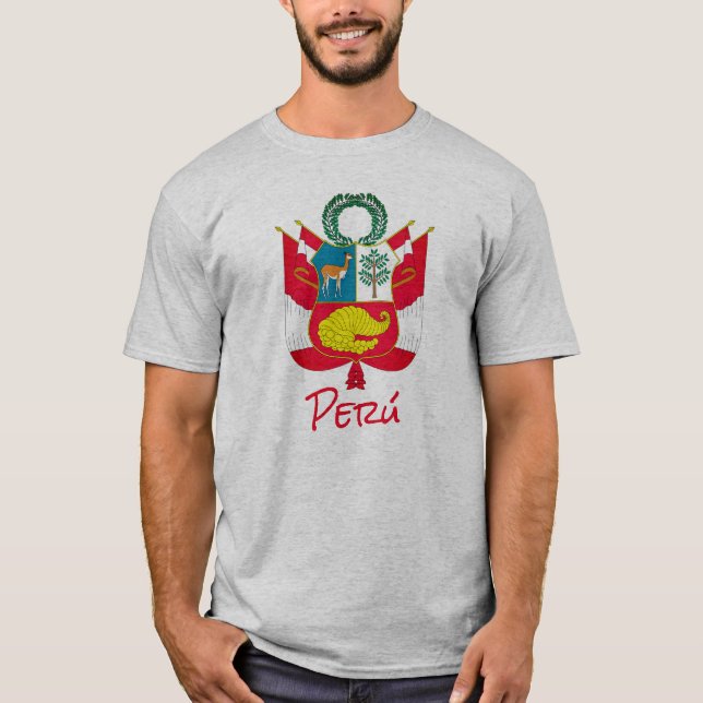 Camiseta Escudo de armas del Perú (Anverso)