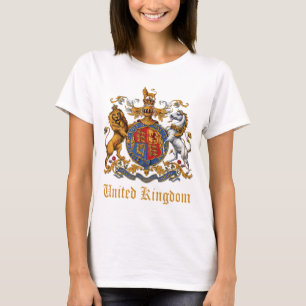 CAMISETA ESCUDO DE ARMAS DEL REINO UNIDO