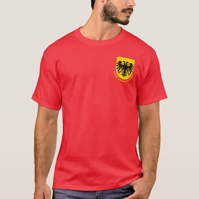 Camiseta Escudo de armas del Santo Imperio Romano (Anverso)