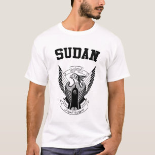 Camiseta Escudo de armas del Sudán
